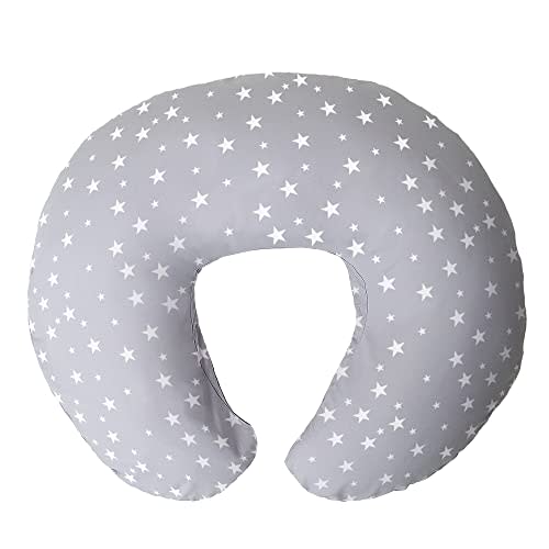 Niimo Nursing Pillow - 100% Cotton Breastfeeding Pillow Cover, Ergonomic Nursing Pillows for Breastfeeding, Machine-Washable Baby Pillow, Breastfeeding Pillows & Breastfeeding Essentials