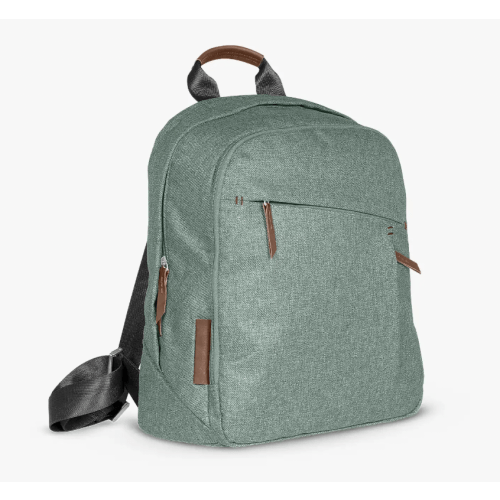 Changing Backpack - Emmett/gwen - Green Mélange | Saddle Leather - Emmett-gwen - UPPAbaby
