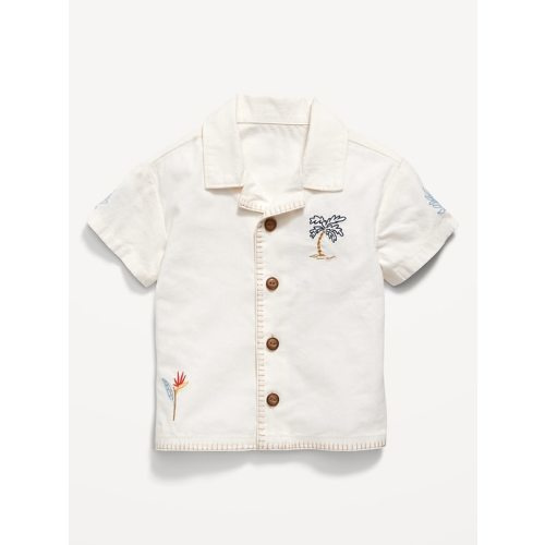 Short-Sleeve Camp Shirt for Baby