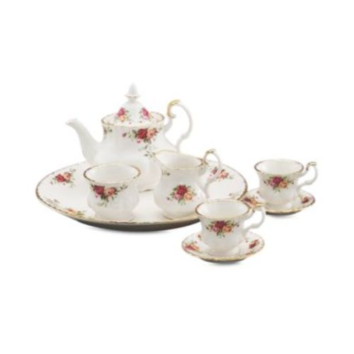 Serveware, Old Country Roses 9 Piece Mini Tea Set