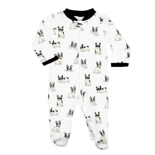 Zipper Footie French Bulldog