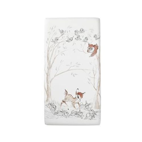 Disney <em>Bambi</em> Organic Picture Perfect Crib Fitted Sheet, Multi