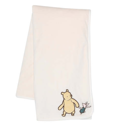 Disney Baby Storytime Pooh Ultra Soft Fleece Baby Blanket - Cream – Lambs & Ivy