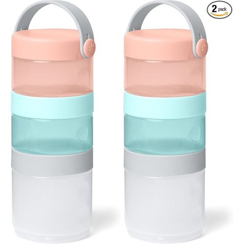 Skip Hop Baby Formula Container, Formula-to-Food (Pack of 2)