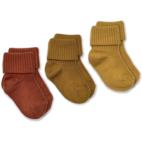 Woolino Wool Baby Socks, Washable Merino Wool Infant Toddler Kids Socks, Newborn to 8 Years (Pack of 3)