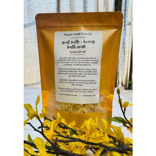 Goat Milk Bath Soak: Honey Oatmeal