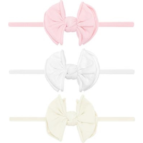 3-Pack Baby Fab Skinny Bow Headbands
