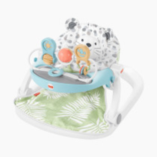 Fisher-Price Sit-Me-Up Floor Seat with Tray - Leopard