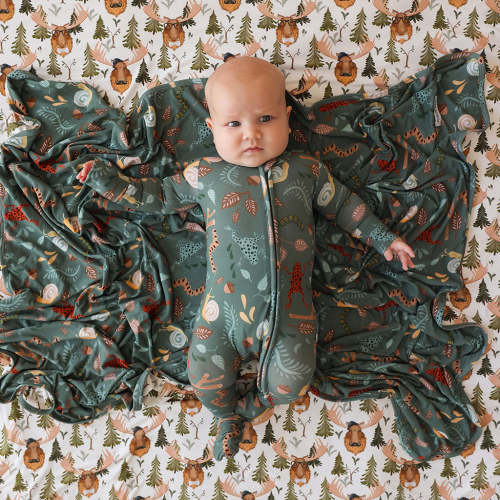 Hawthorne Footie Zippered One Piece