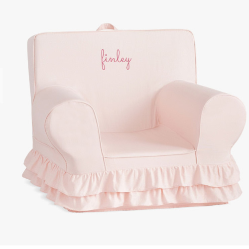 Kids Anywhere Chair®, Dusty Blush Ruffle