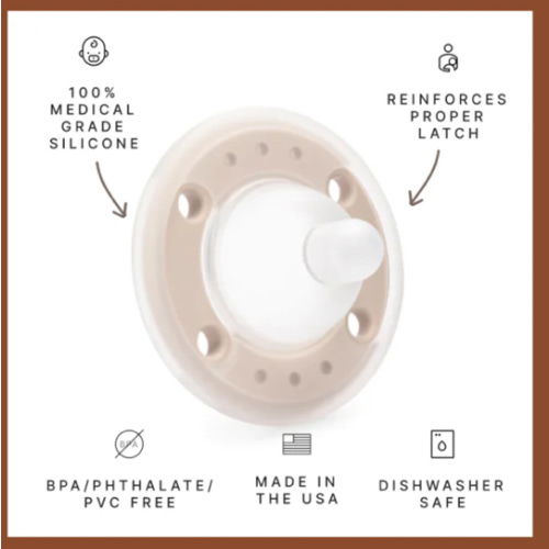 Ninni Pacifier Oatmeal 2 Pack
