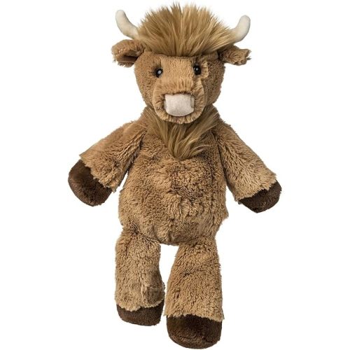 Mary Meyer Stuffed Animal Marshmallow Zoo Plush Soft Toy, 13-Inches, Hagrid Highland Cow