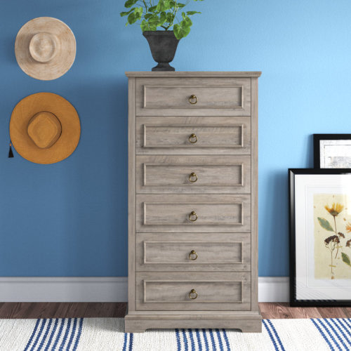 Lark Manor™ Aristide 27.2" W 6 Drawer Dresser, Drawer Chest & Reviews | Wayfair