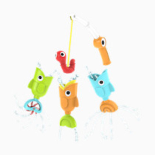 Yookidoo Catch 'N' Sprinkle Fishing Set Bath Toy