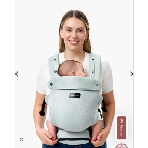 Newborn Baby Carrier with Sunshield, 0-6M (7-25 lbs) | Momcozy