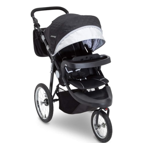 Jeep Cross-Country Sport Plus Jogging Stroller by Delta Children, Charcoal Galaxy