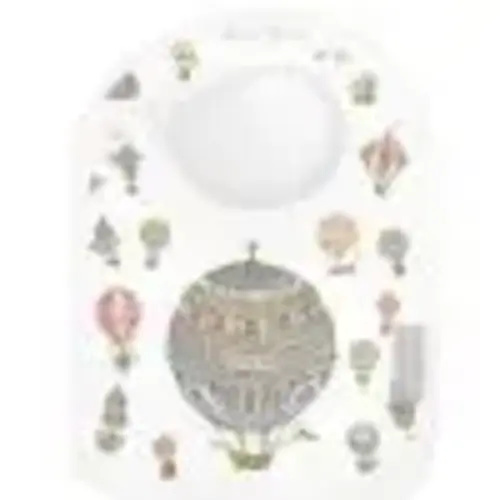 Satin bib – Hot Air Ballons - Atelier Choux