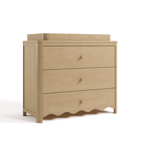 Storkcraft Casablanca 3 Drawer Chest With Removable Changing Table Topper & Reviews | Wayfair