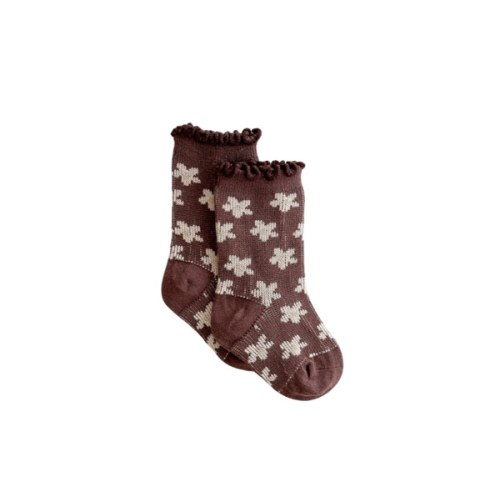 SOCKS | COSMO (CHOCOLATE)