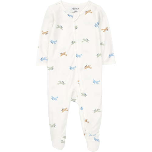 Carter's Child of Mine Baby ComfySoft Sleep N' Play, 2-Piece Sizes Preemie-6/9 Months