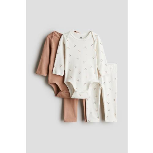 4-PIECE COTTON JERSEY SET