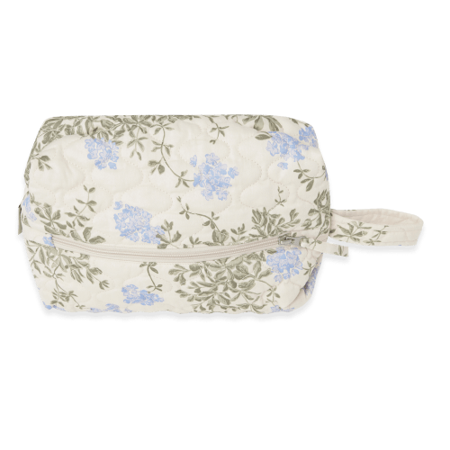 Satin Quilted Toiletry Bag
