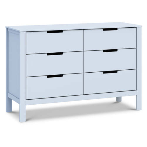 Colby 6-Drawer Dresser – Powder Blue