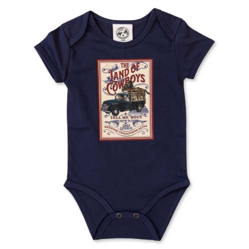 Land of Cowboys Onesie – Cowkid Clothing Company