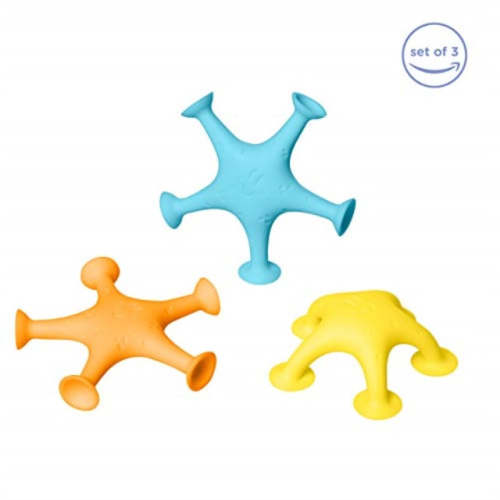 Ubbi Stretch N Stick Starfish Bath Toys