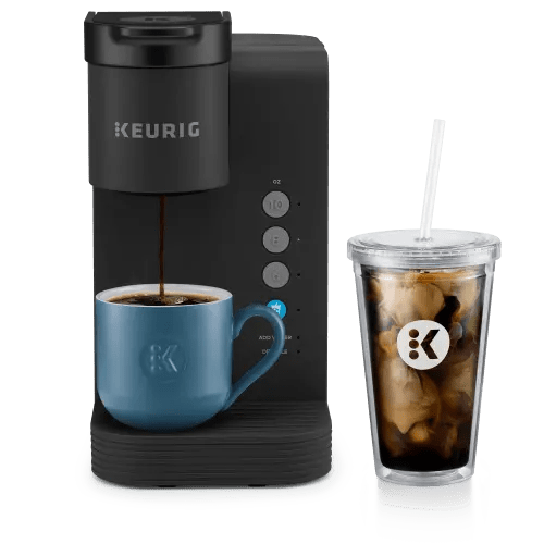 Keurig K-Iced Essentials Iced and Hot Single-Serve K-Cup Pod Coffee Maker, Black