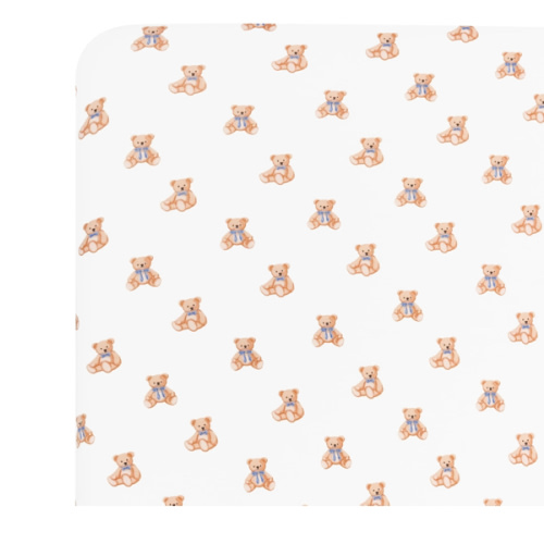Crib Sheet in Teddy Bear