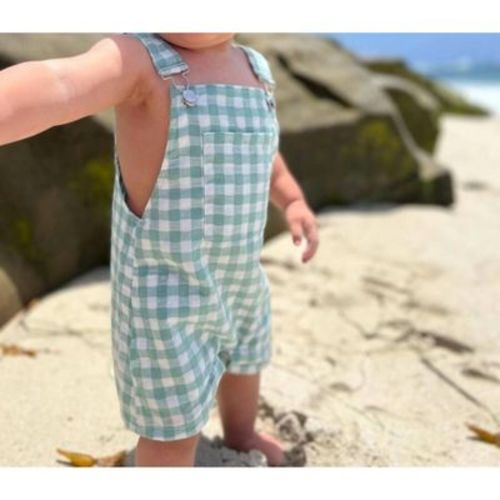 Kid's Galleon Woven Overall - Me & Henry 3-6m