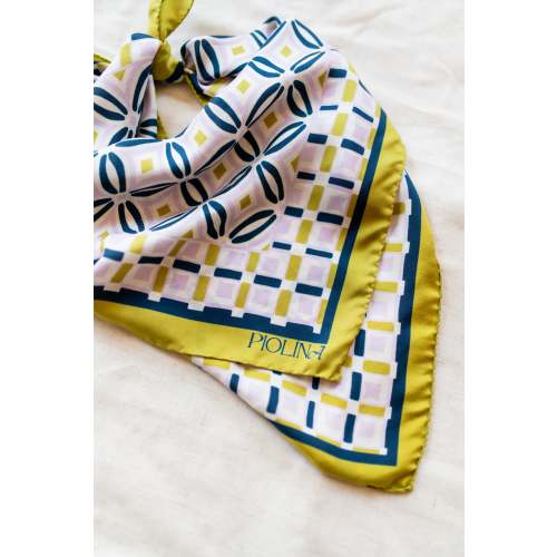 The Limitless SilkSnap Scarf - Ivory or Navy