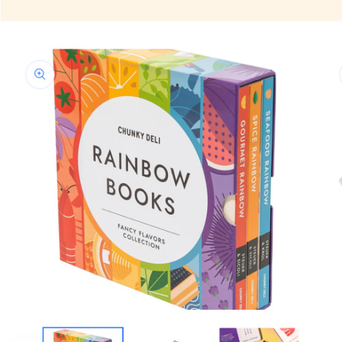 Fancy Flavors | Gourmet, Spice & Seafood Rainbow Books – Chunky Deli