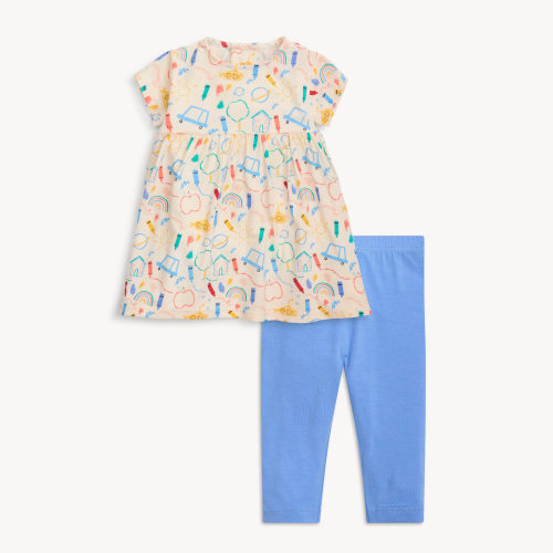 MagneticMe: doodle pop modal magnetic little baby dress + legging set