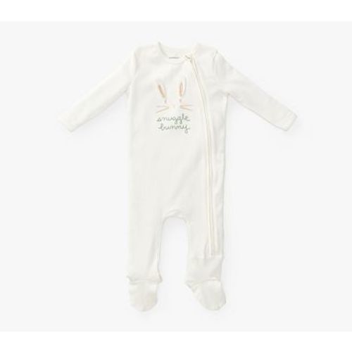 Organic Snuggle Bunny Baby Pajama , 0-3 Months , Multi