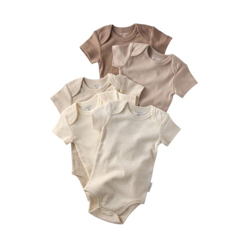 Avery Assorted 5-Pack Bodysuits, 0-3M