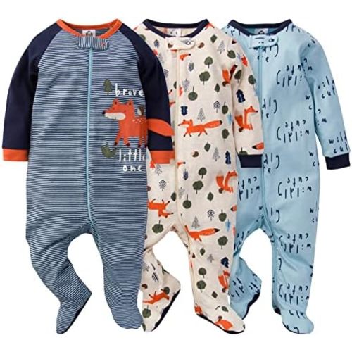 Gerber baby-boys 3-pack Sleep 'N Play