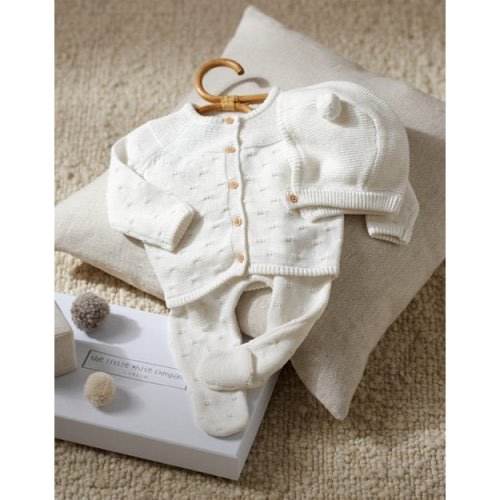 Organic Cotton Knitted Gift Set (0–6mths)