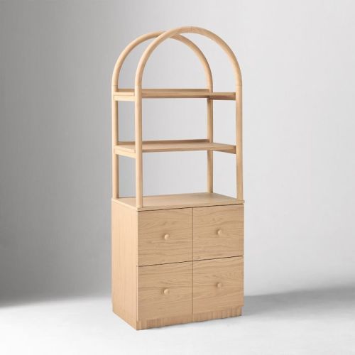 Joseph Altuzarra Arched Fluted Bookcase (27")