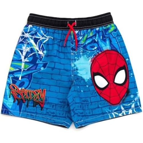 Marvel UPF 50+ Swim Trunks Bathing Suit Toddler to Big Kid Sizes (2T - 18-20)