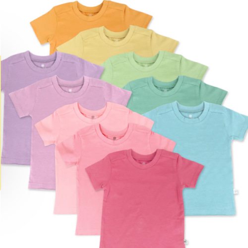 10-Pack Organic Cotton Short Sleeve T-Shirts | Honest Baby Clothing