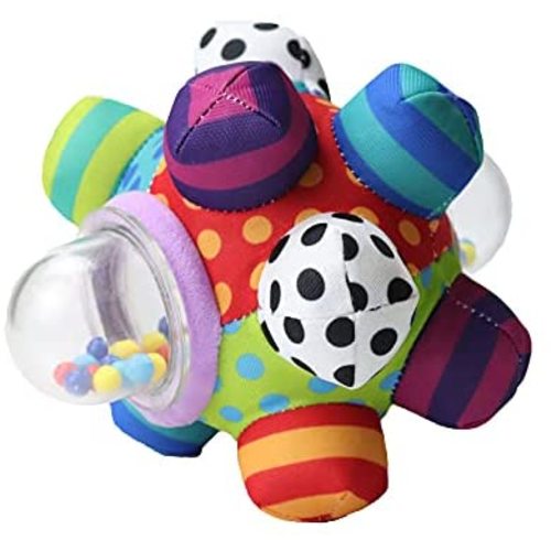 Developmental Bumpy Ball Toy, Newborn Baby Infant Toys 0-3 Months, Help Develop Motor Skills and Brain Nerves, Sensory Baby Toys 3-6 0 12 Months 6.7"
