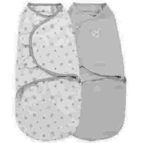 SwaddleMe Original Organic Swaddle - Size Small/Medium, 0-3 Months, 2-Pack (Starry Skies )