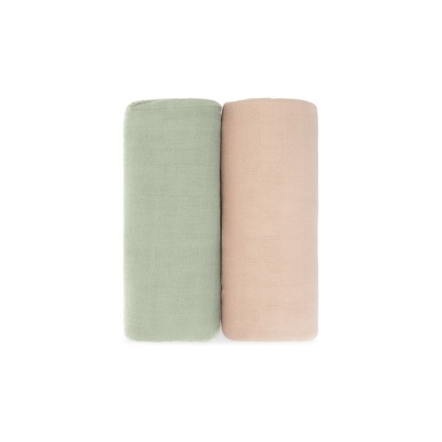 Muslin Swaddle Blanket, 2 Pack