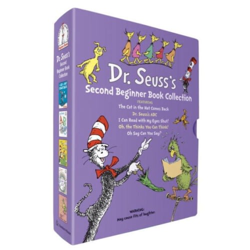 Dr. Seuss's Second Beginner Book Collection: The Cat in the Hat Comes Back; Dr. Seuss's ABC; I Can Read with My Eyes Shut!; Oh, the Thinks You Can Think!; Oh Say Can You Say? by Dr. Seuss,  Random House, Hardcover | Barnes & Noble®
