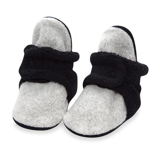 Zutano Unisex Fleece Baby Booties, Two Snap Closure, Newborn to 24 Months