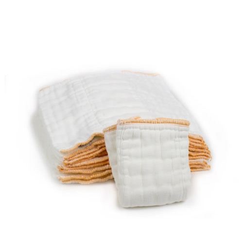 Cloth-eez Prefold Diapers - White cotton
