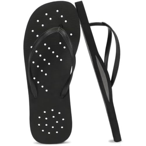 Womens Shower Shoes, Dorm Beach Pool Gym Flip Flops
