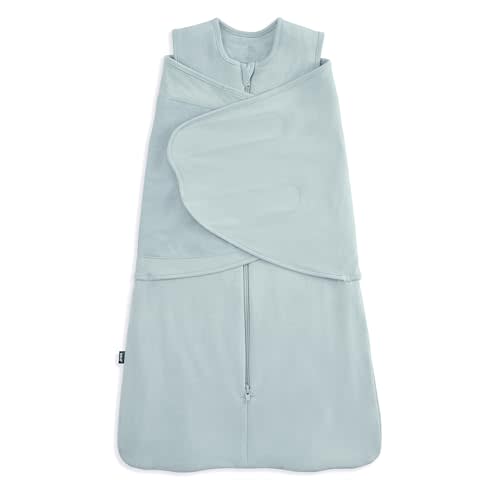 HALO SleepSack SuperSoft Swaddle, Cozy Bamboo Viscose, 3-Way Adjustable Swaddle, 2 Way Zipper, 2 TOG